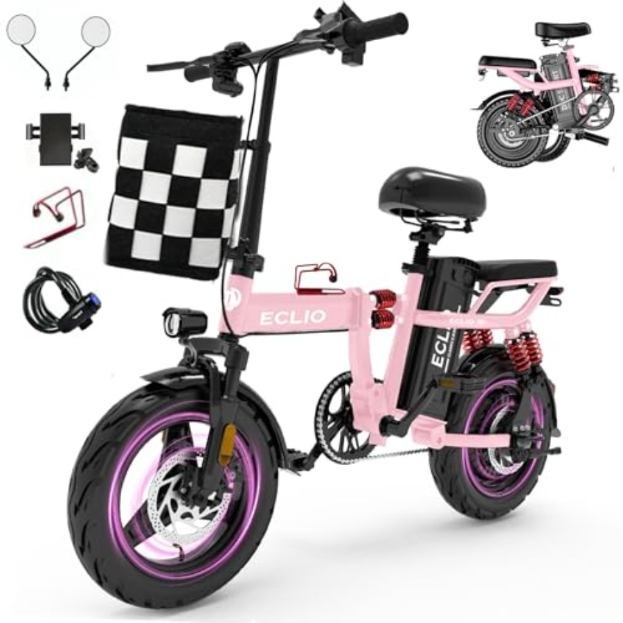 Commuter Biking - Folding Electric Bike for Urban Commuting,