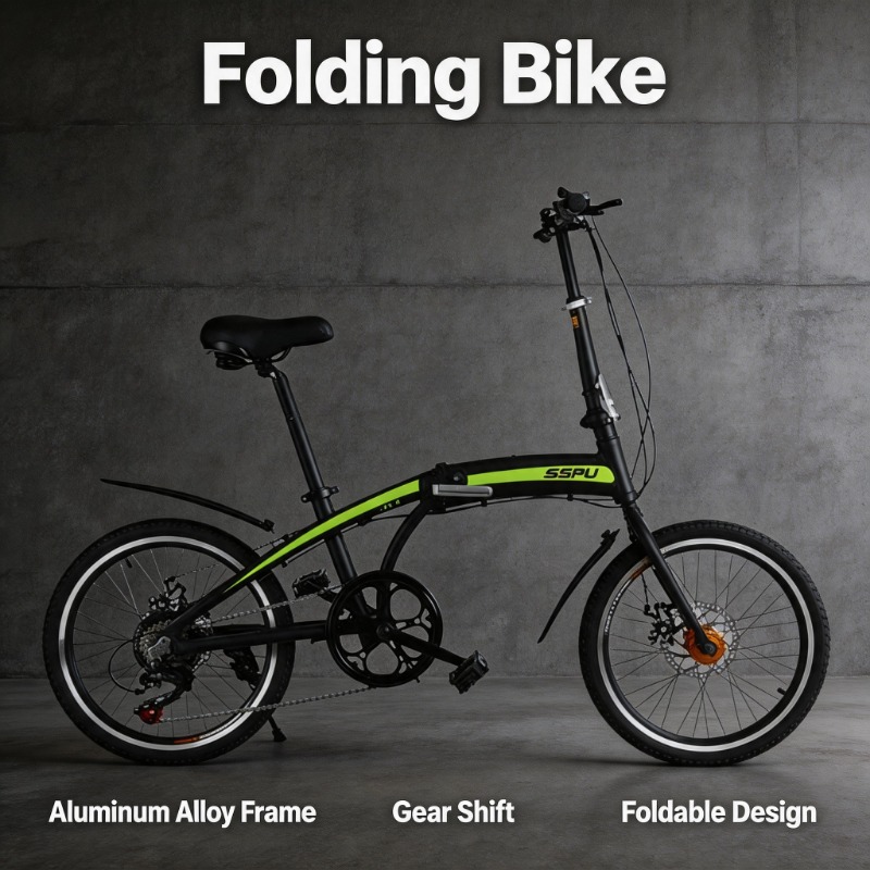 20 Inch Folding Bike - Lightwe - огляд і ціна Commuter Biking