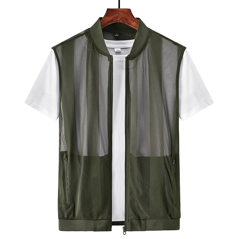 Summer Men Mesh Hollow Waistco - огляд і ціна Reflective Vest Cycling
