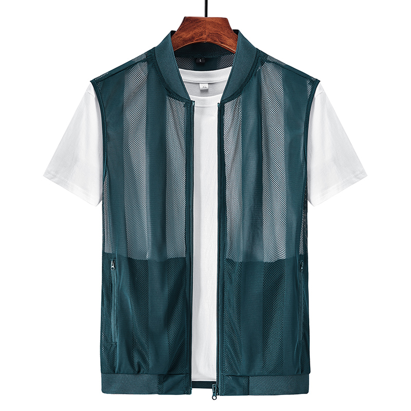 Summer Men Mesh Hollow Waistco - огляд і ціна Reflective Vest Cycling