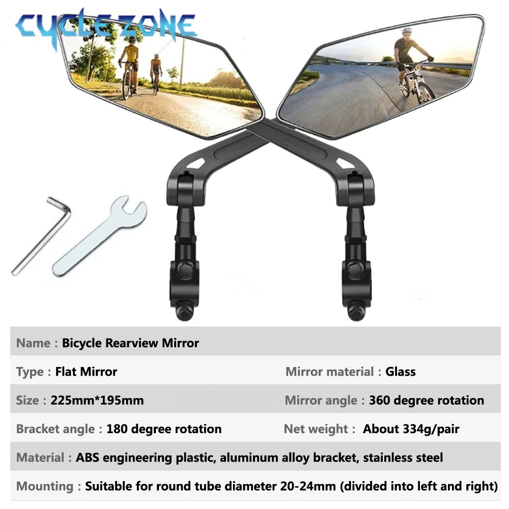 Mountain Bike Rearview Mirror  - огляд і ціна Cycling Zones