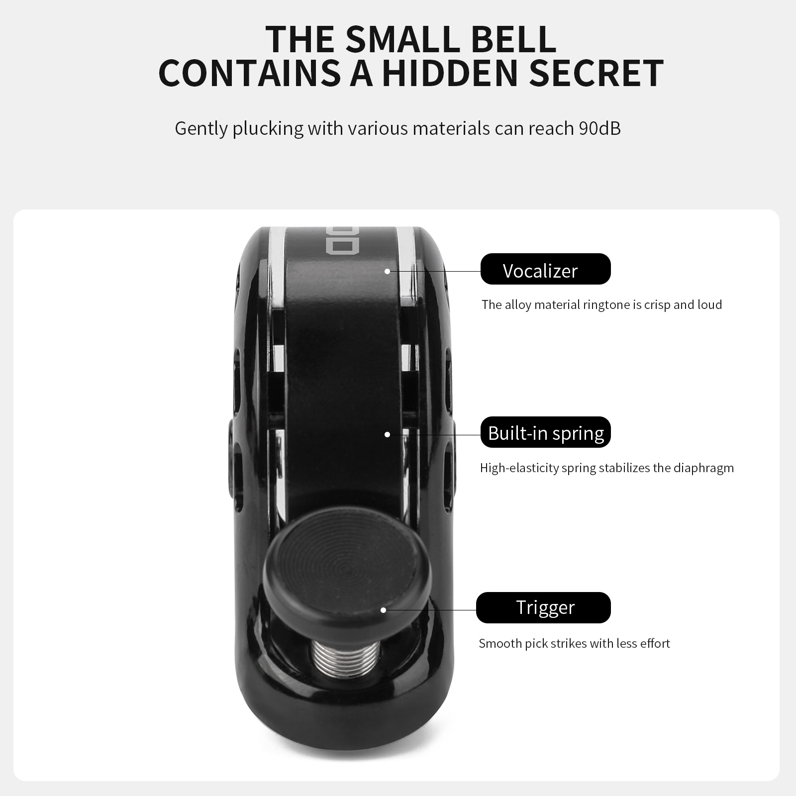 Bike Bell Ring Cycling Horn St - огляд і ціна Bell Handlebar Ring