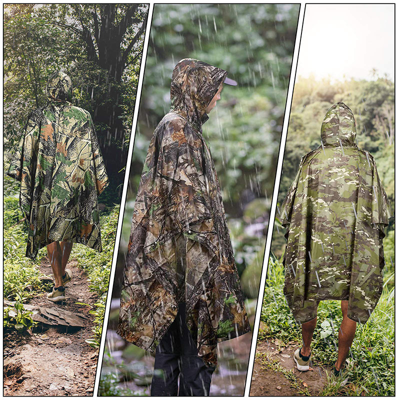 Rain Coat Camouflage Tactical  - огляд і ціна Cycling Rain Jacket Commute