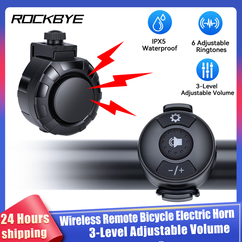 Rockbye Bike Electric Bell Rec - огляд і ціна Bell Handlebar Ring