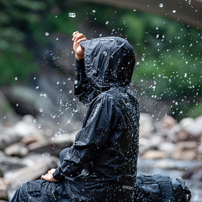 ROCKBROS Waterproof Cycling Ra - огляд і ціна Cycling Rain Jacket Commute