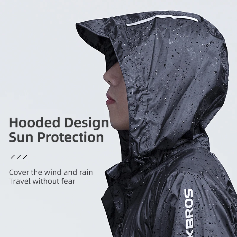 ROCKBROS Waterproof Cycling Ra - огляд і ціна Cycling Rain Jacket Commute