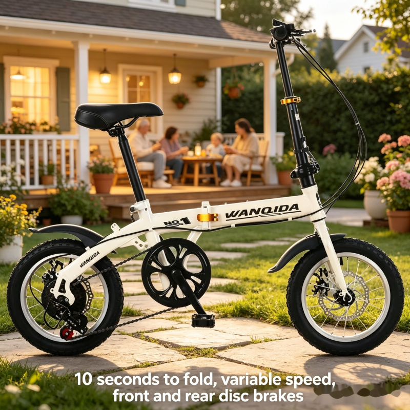 New 12 14 Inch Mini Folding Bi - огляд і ціна Commuter Biking