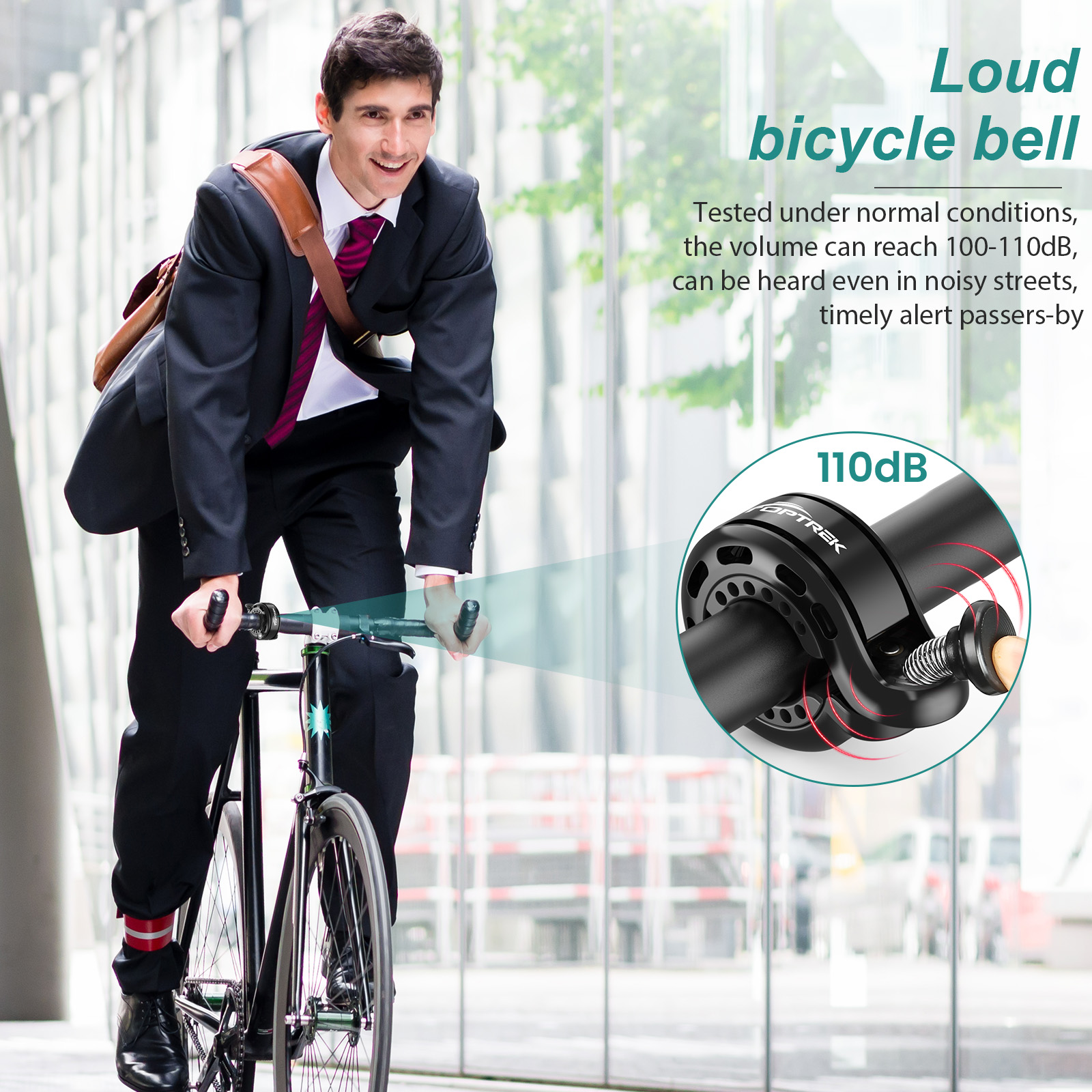 Bike Bell Ring Cycling Horn St - огляд і ціна Bell Handlebar Ring