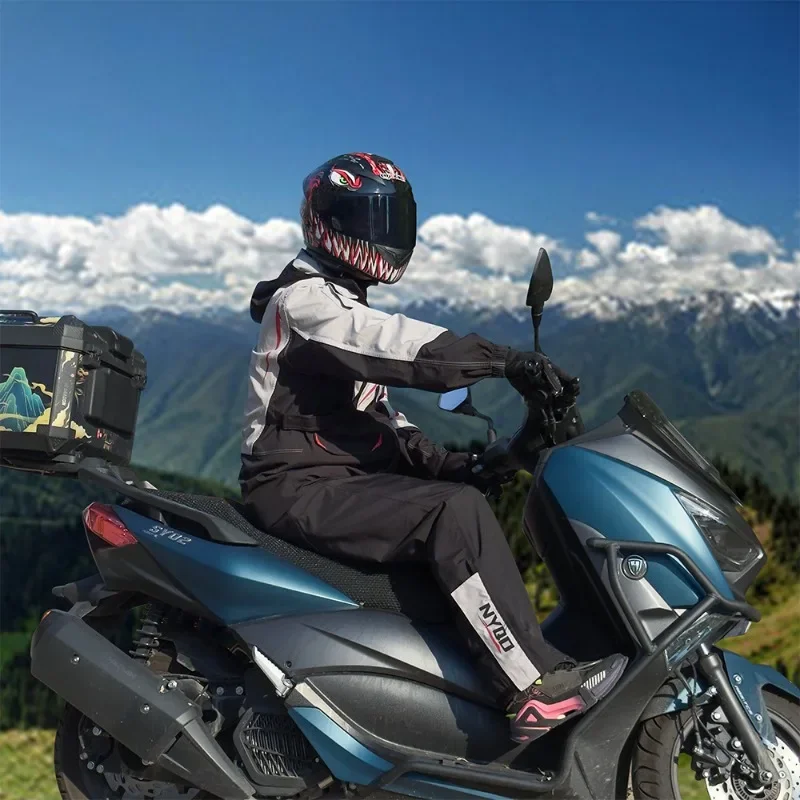 Motorcycle Rain Suit Raincoat  - огляд і ціна Cycling Rain Jacket Commute