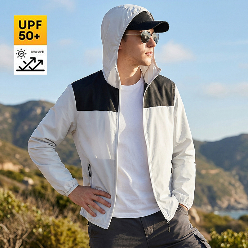 New Summer Men's Sunscreen Jac - огляд і ціна Cycling Commute Jacket