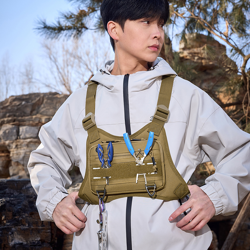 Tactical Front Chest Rig Bag V - огляд і ціна Reflective Vest Cycling