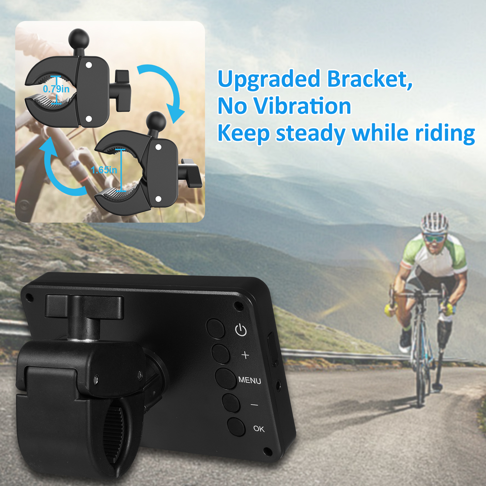 Handlebar Bike Mirror, 1080P R - огляд і ціна Cycling Zones