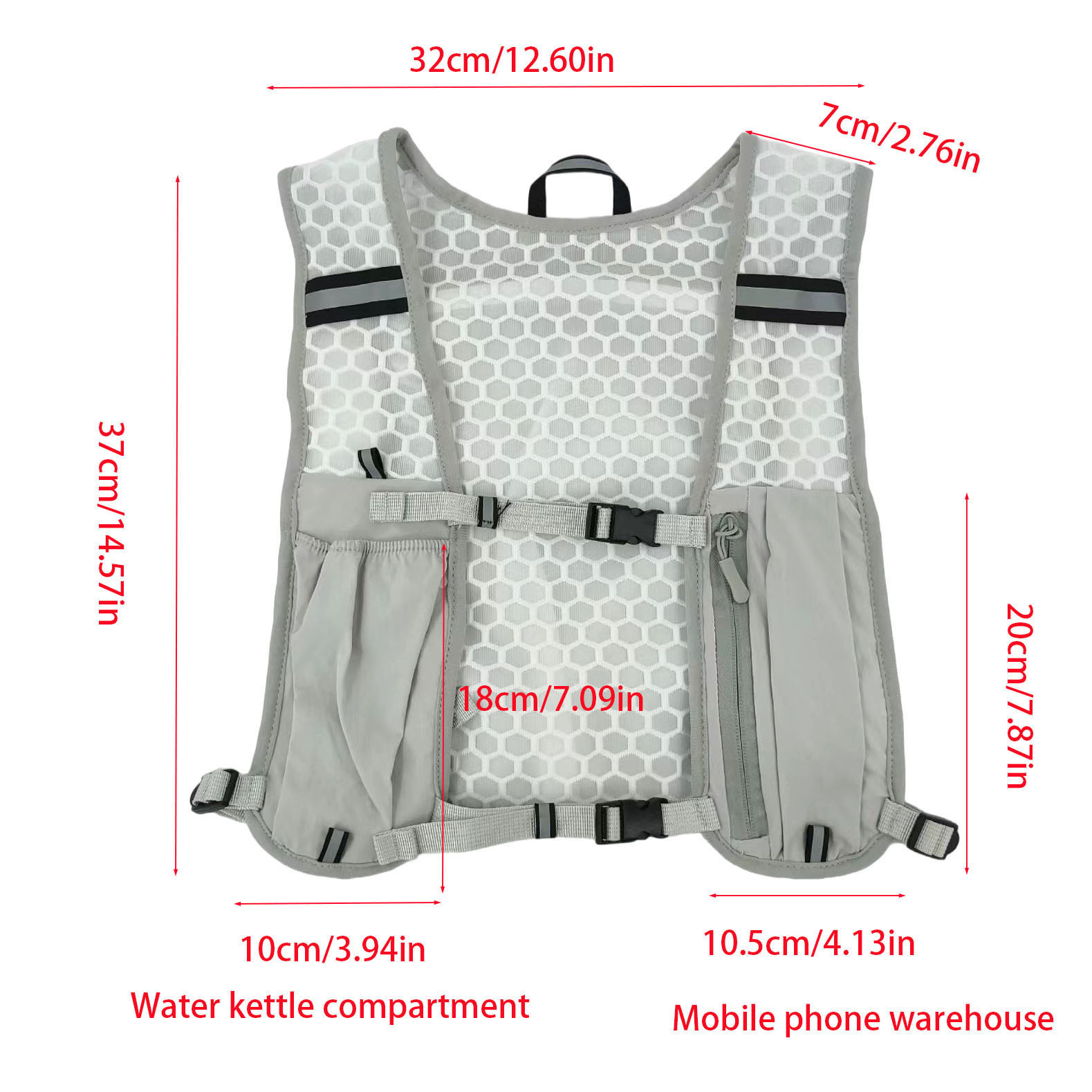 Lightweight Outdoor Mountainee - огляд і ціна Reflective Vest Cycling