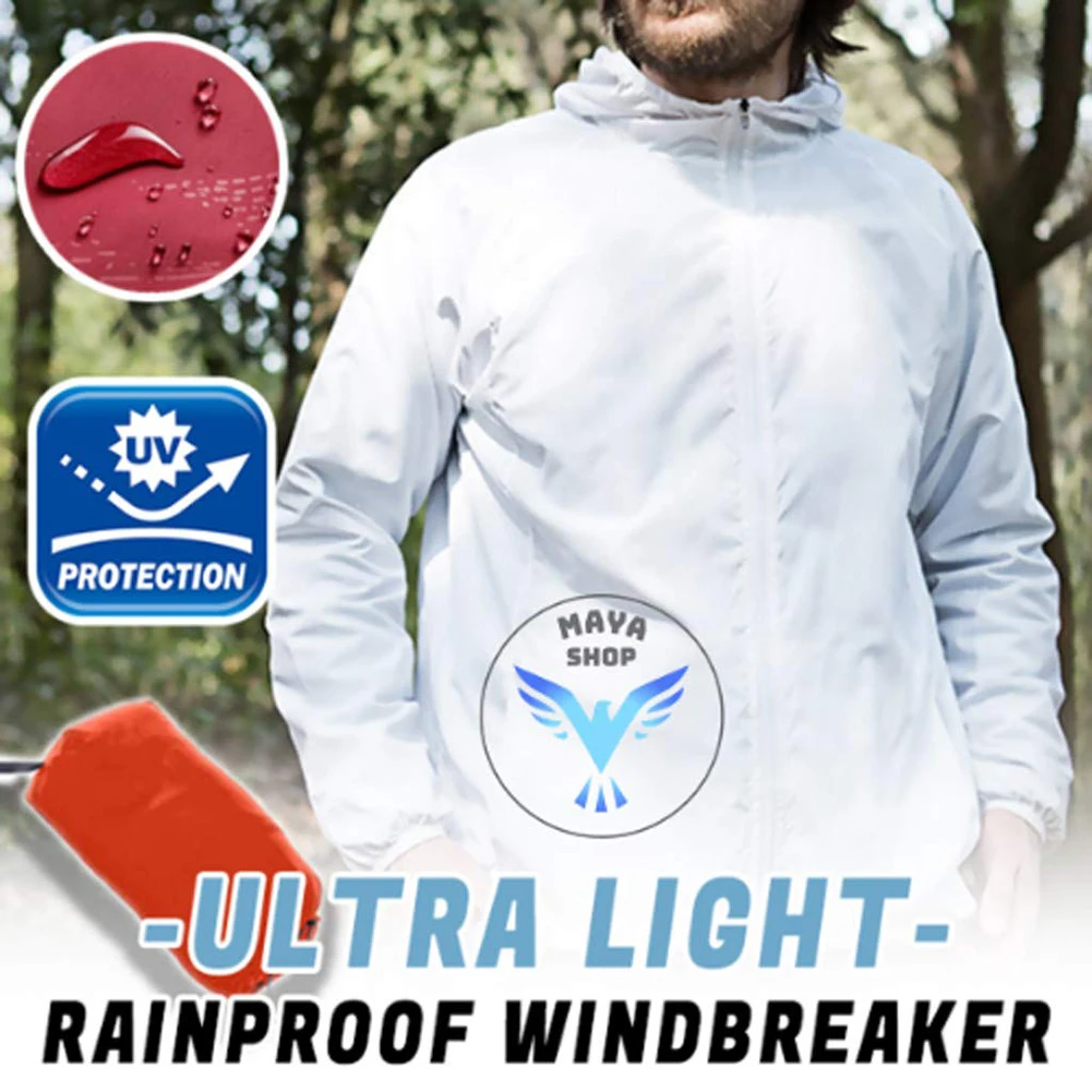 Outdoor Sports Waterproof Wind - огляд і ціна Cycling Rain Jacket Commute