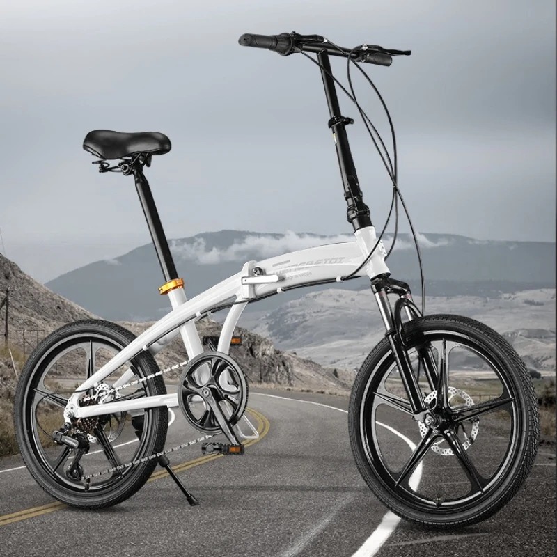 Adult Folding Bike - 20 Inch L - огляд і ціна Commuter Biking