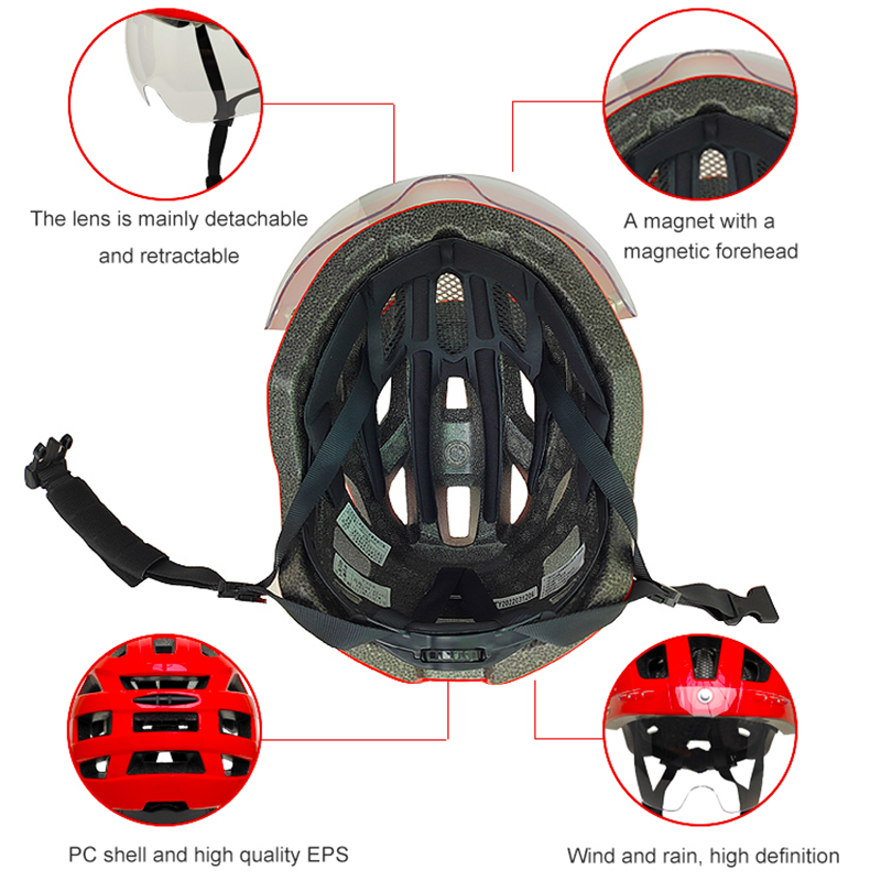 MOON Road Bike Helmet with Det - огляд і ціна Commute Cycling Helmet
