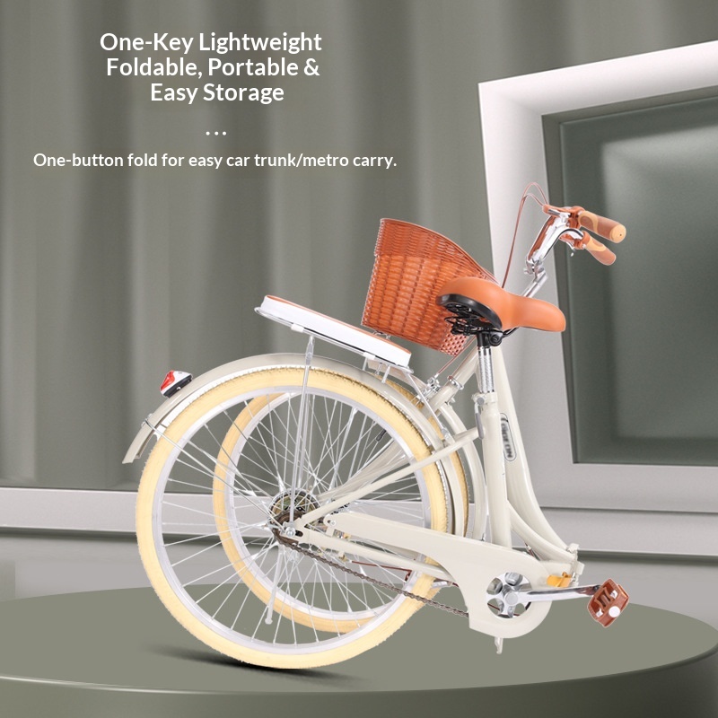 Adult Folding Bike Unisex No A - огляд і ціна Commuter Biking