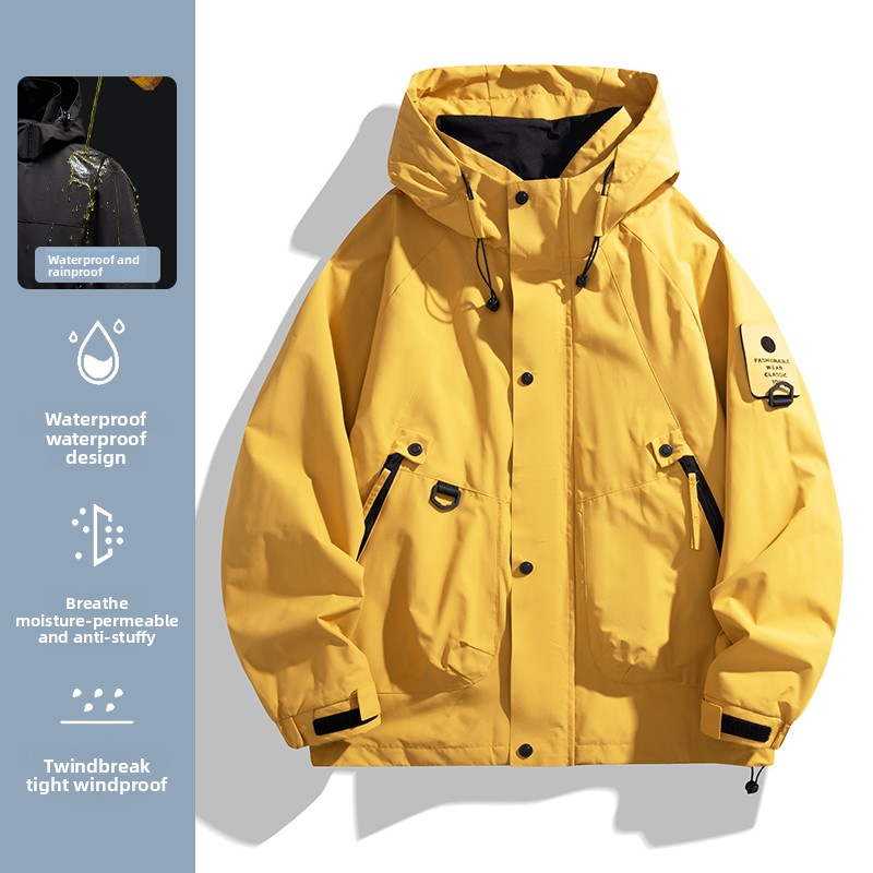Cycling Camping Outerwear Coat - огляд і ціна Cycling Rain Jacket Commute