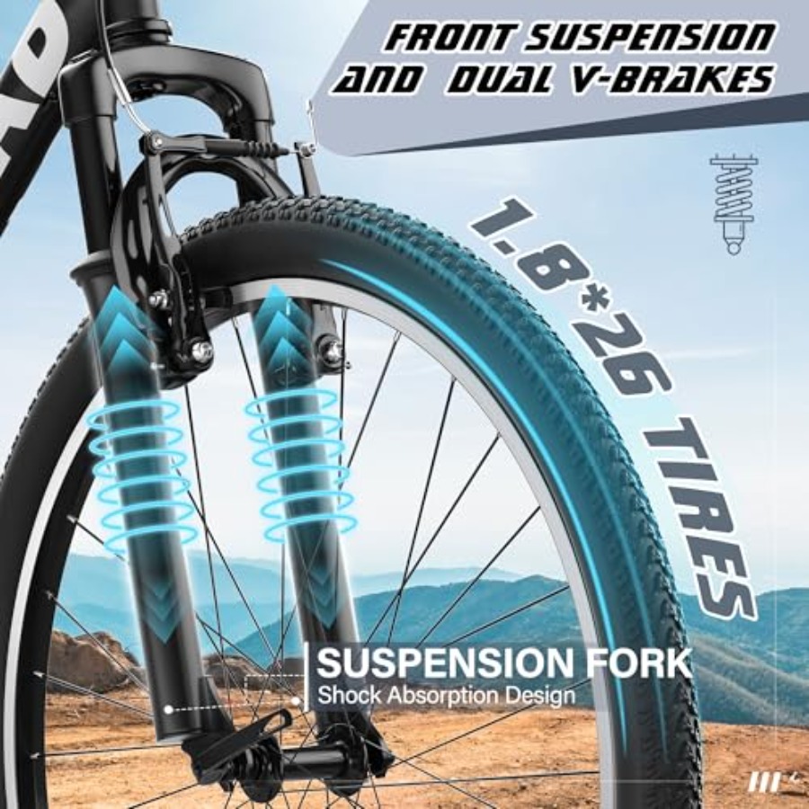 26 Mountain Bike for Urban Com - огляд і ціна Commuter Biking