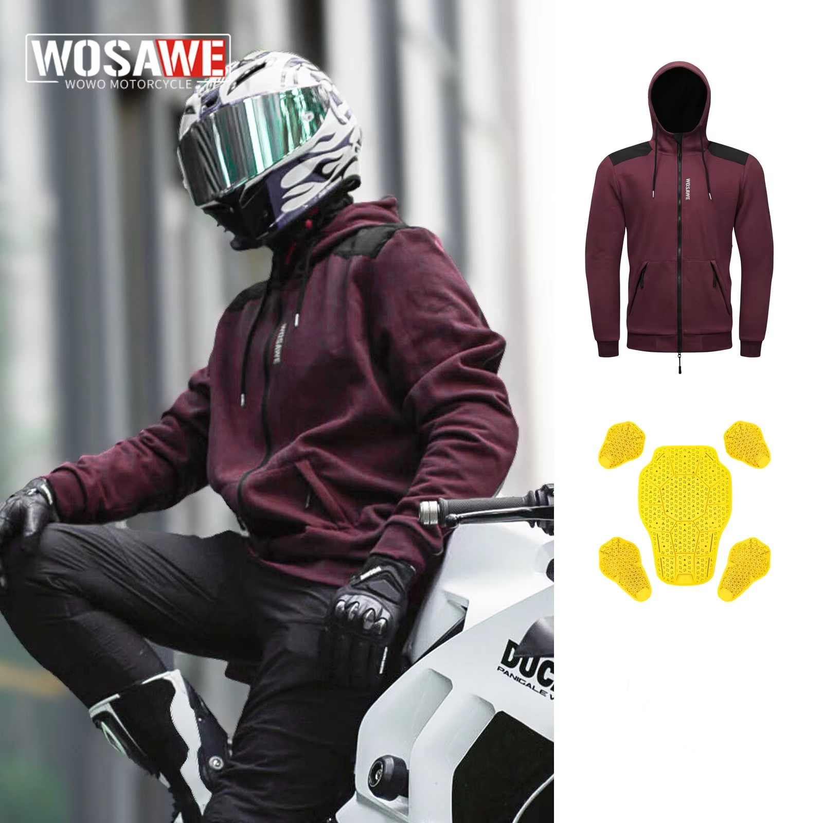WOSAWE New Motorcycle Jacket W - огляд і ціна Cycling Commute Jacket