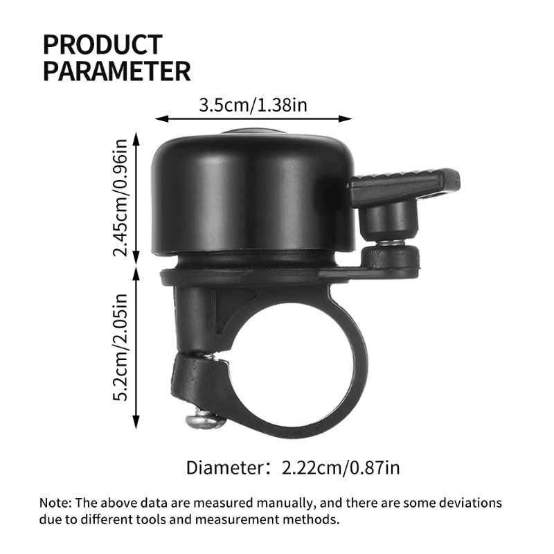 Mini Cute Bicycle Bell 22mm Cy - огляд і ціна Bell Handlebar Ring