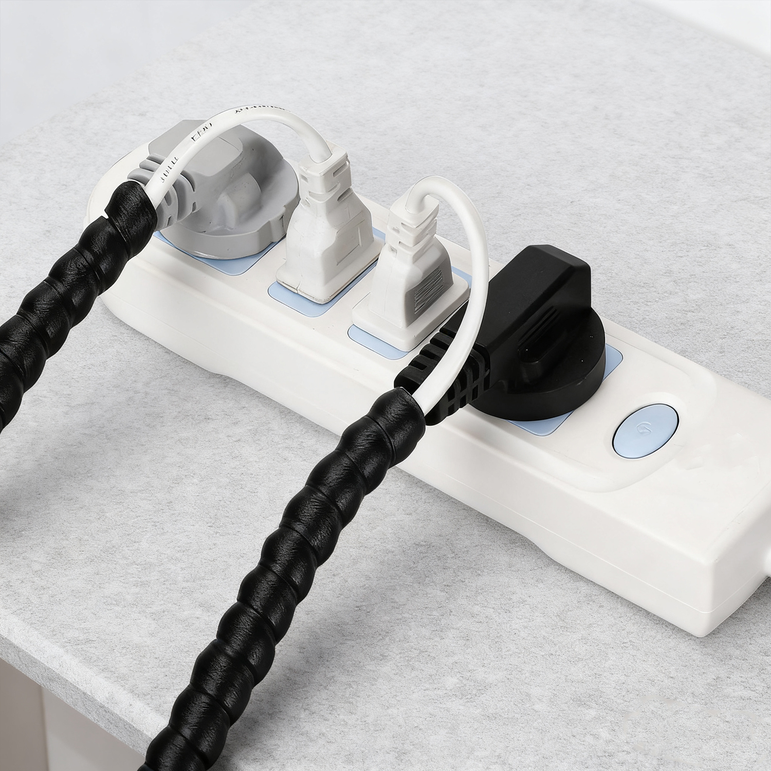 1-10M Spiral Cable Wire Wrap F - огляд і ціна Cable Lock Flexible