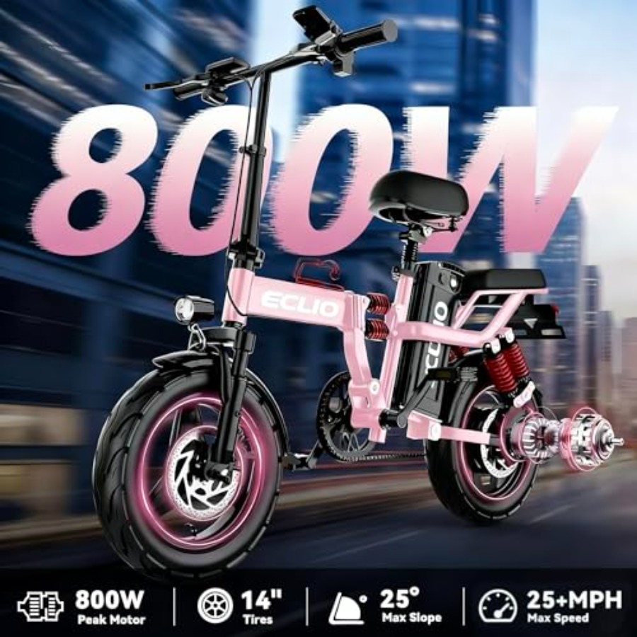 Folding Electric Bike for Urba - огляд і ціна Commuter Biking