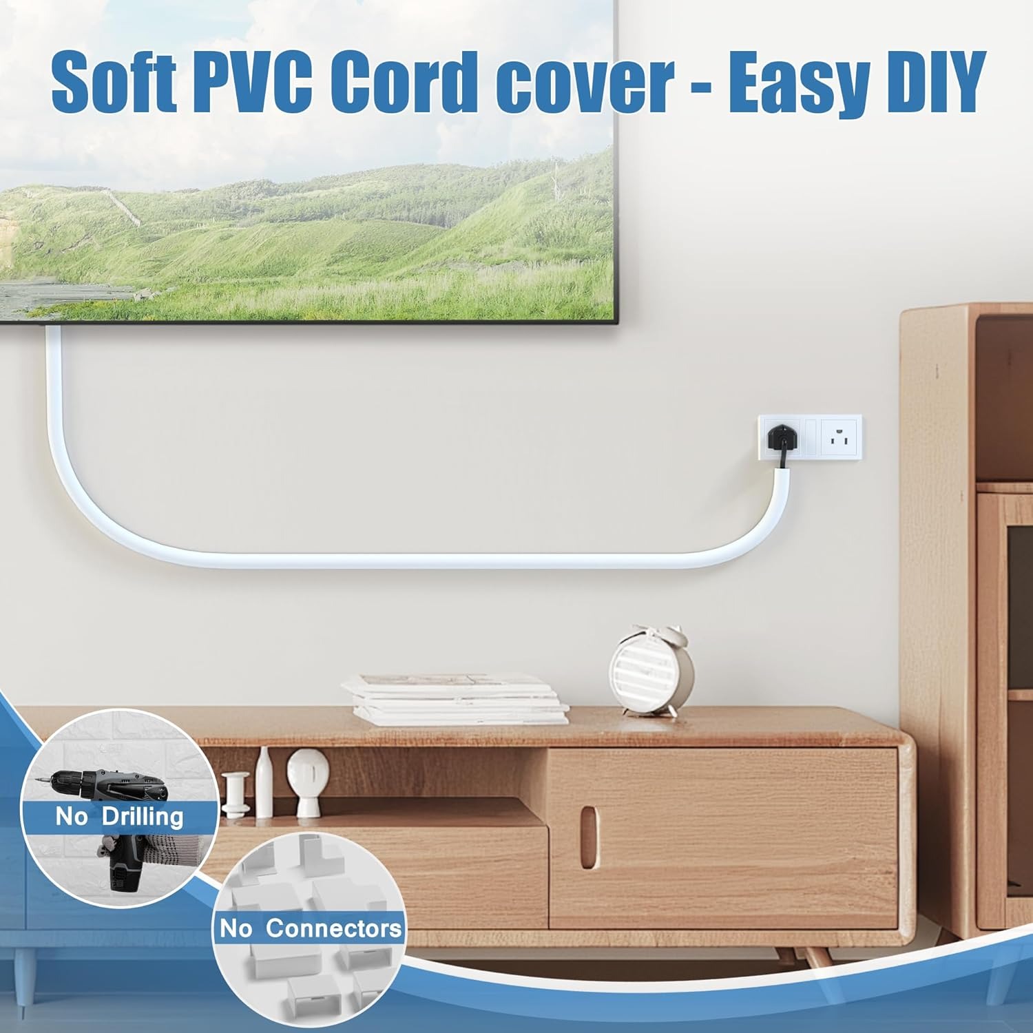 1PC 1/3/5m Flexible floor cabl - огляд і ціна Cable Lock Flexible