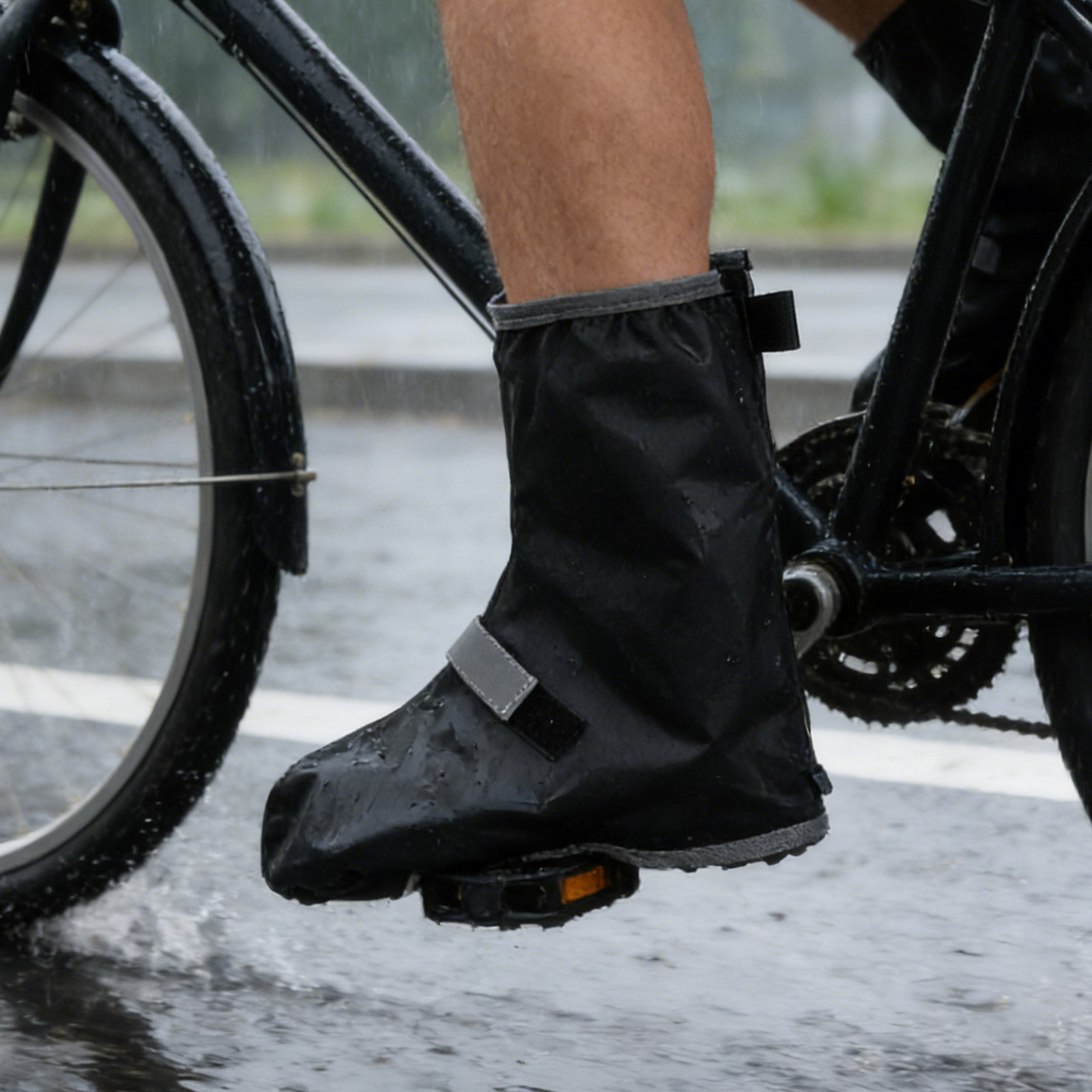 1Pair Waterproof Rain Shoe Cov - огляд і ціна Cycling Commute Shoes