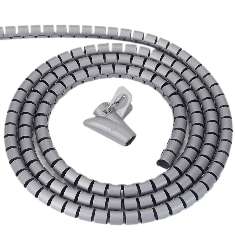 5M Wire Storage Tube Clips Cab - огляд і ціна Cable Lock Flexible
