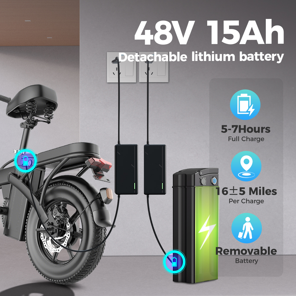 14-inch electric bike easy to  - огляд і ціна Commuter Biking