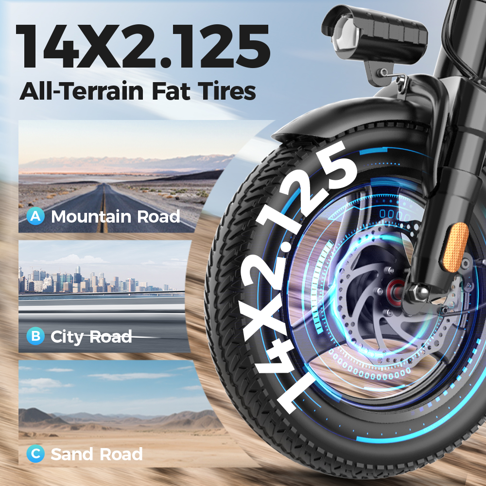 14-inch electric bike easy to  - огляд і ціна Commuter Biking