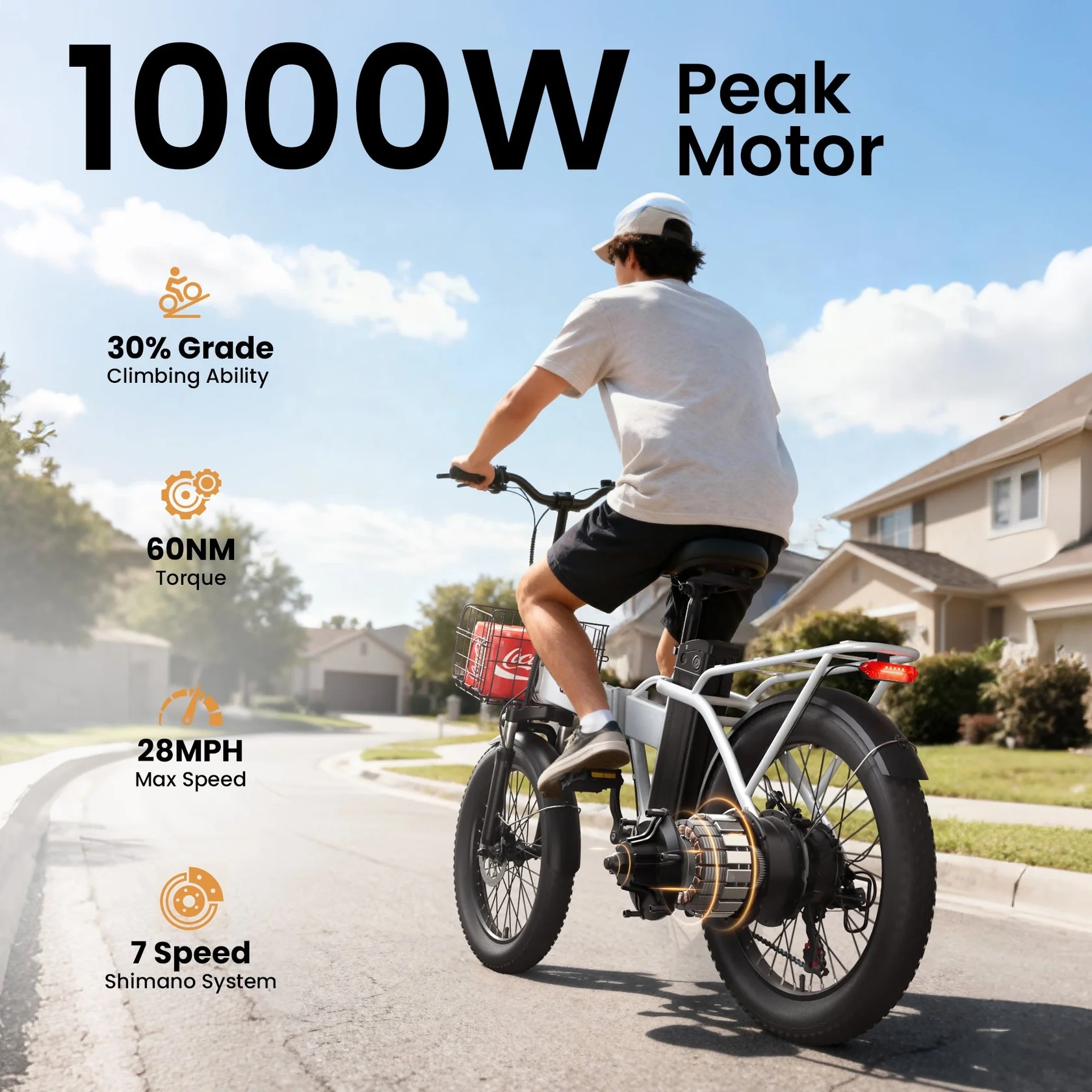 QRONGE Waterfall Folding Elect - огляд і ціна Commuter Biking